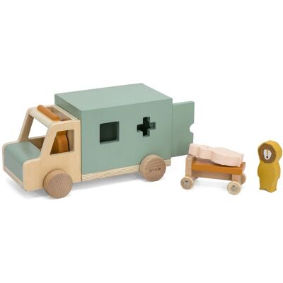 Trixie Holz Ambulanz Spielzeug - Rettungswagen, Tiere, FSC Trixie Holz Ambulanz Spielzeug - Rettungswagen, Tiere, FSC