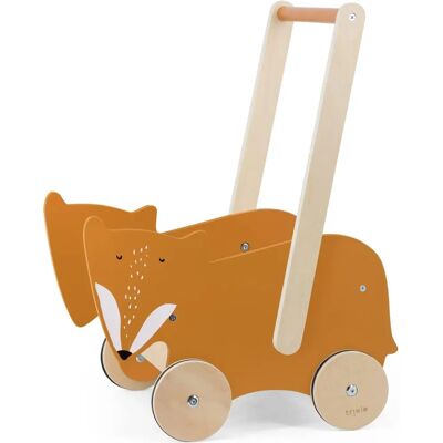 Trixie Holzlaufwagen - Orange - Kinder Laufspielzeug Trixie Holzlaufwagen - Orange - Kinder Laufspielzeug