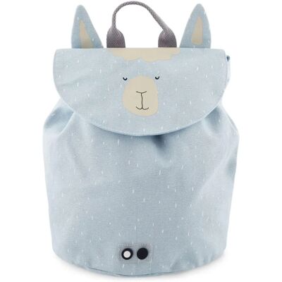 Mini sac à dos Trixie Baby à cordon - Mr Alpaca - Bleu - Publicité Mini sac à dos Trixie Baby à cordon - Mr Alpaca - Bleu - Publicité