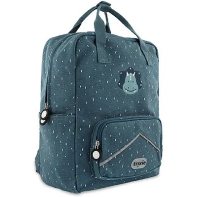 Mochila Trixie Mr. Triceratops - Resistente e impermeável para escola Mochila Trixie Mr. Triceratops - Resistente e impermeável para escola