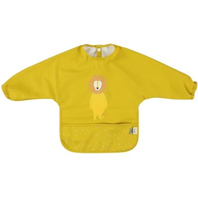 Trixie Waterproof Bib in Mr Lion - Bib Trixie Waterproof Bib in Mr Lion - Bib