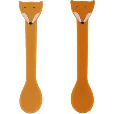 Trixie Zestaw 2 Silikonowych Łyżek Mr. Fox Trixie Zestaw 2 Silikonowych Łyżek Mr. Fox
