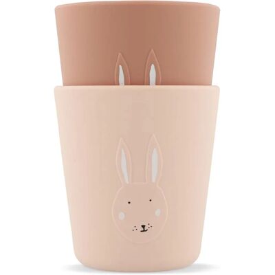 Trixie Baby 96-643 Bekers Beige Roze - Kop Trixie Baby 96-643 Bekers Beige Roze - Kop