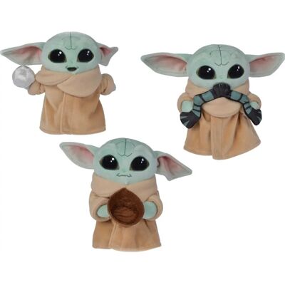 Doudou Simba Toys The Mandalorian Baby Yoda - 17cm - Publicité Doudou Simba Toys The Mandalorian Baby Yoda - 17cm - Publicité