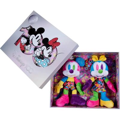 Ensemble de peluches Disney Mickey et Minnie Mouse 3 pièces - Collection - Publicité Ensemble de peluches Disney Mickey et Minnie Mouse 3 pièces - Collection - Publicité