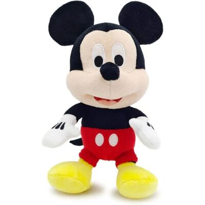 Disney Mickey Mini Peluche - Jada Toys Peluche - Licenza ufficiale - 15cm Disney Mickey Mini Peluche - Jada Toys Peluche - Licenza ufficiale - 15cm