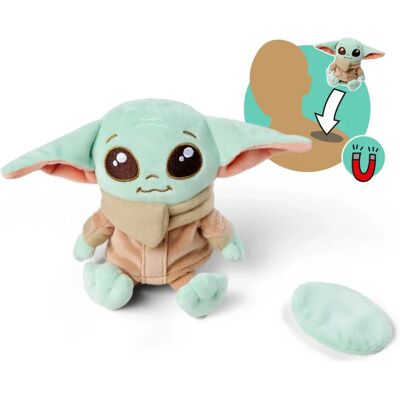 Peluches Star Wars Grogu pour l’épaule - 12cm - Publicité Peluches Star Wars Grogu pour l’épaule - 12cm - Publicité