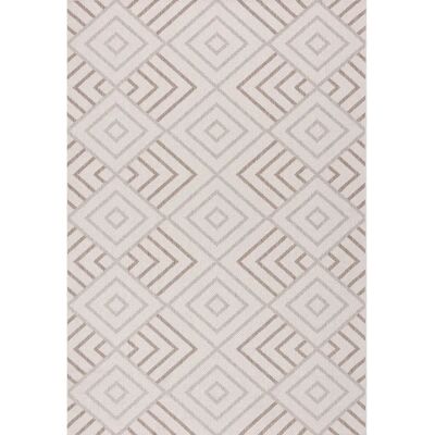 Dekoria Modell Lineo Geometric Teppich - Beige, Braun, Creme - Teppich Dekoria Modell Lineo Geometric Teppich - Beige, Braun, Creme - Teppich