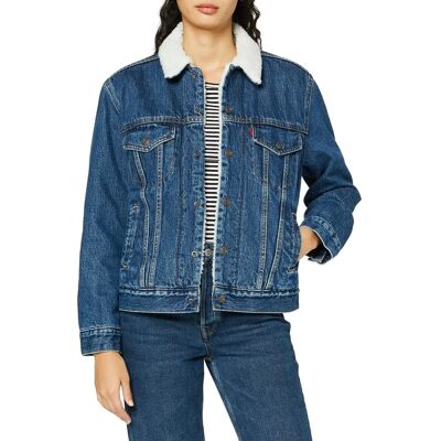 Levi's Damen Original Sherpa Trucker - rau und wild Levi's Damen Original Sherpa Trucker - rau und wild