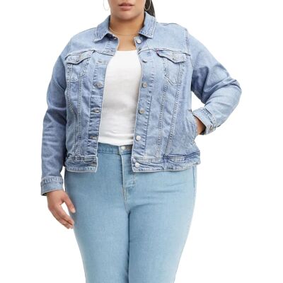 Levi's Damen Original Trucker Jacke - all mine plus Levi's Damen Original Trucker Jacke - all mine plus