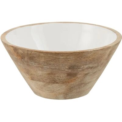J-Line Bol en bois de mango 23x23x12cm - Bol - Publicité J-Line Bol en bois de mango 23x23x12cm - Bol - Publicité