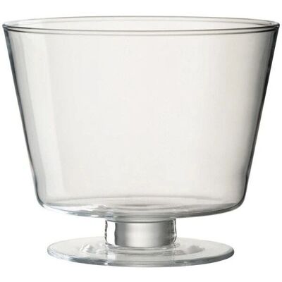 Vase Olivia J-Line - verre transparent - 16cm de hauteur - Pour fleurs & plantes - Publicité Vase Olivia J-Line - verre transparent - 16cm de hauteur - Pour fleurs & plantes - Publicité