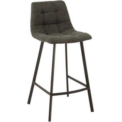 J-Line Tabouret de bar gris foncé - Publicité J-Line Tabouret de bar gris foncé - Publicité