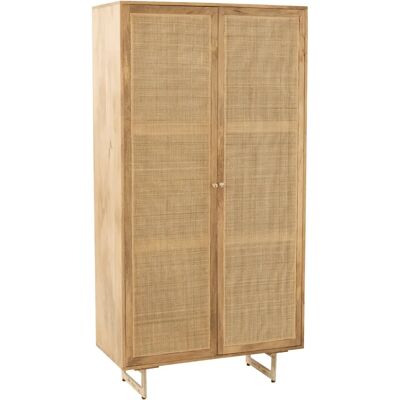 J-Line - Weven kast - bois - naturel - cabinet - Publicité J-Line - Weven kast - bois - naturel - cabinet - Publicité