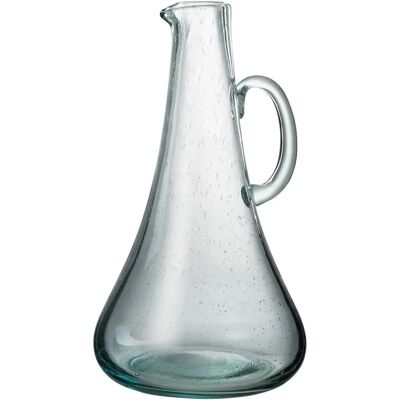 J-Line Lang karaf - bleu clair transparent - verre - carafe - Publicité J-Line Lang karaf - bleu clair transparent - verre - carafe - Publicité