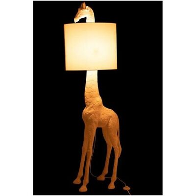 Lampadaire girafe J-Line - Blanc - 179cm - E27 60W - Publicité Lampadaire girafe J-Line - Blanc - 179cm - E27 60W - Publicité