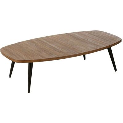 Table d'appoint rectangulaire en bois recyclé J-Line - Mobilier d'intérieur - Publicité Table d'appoint rectangulaire en bois recyclé J-Line - Mobilier d'intérieur - Publicité