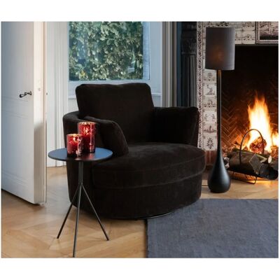 Fauteuil pivotant J-Line en peuplier - Confort et style - Publicité Fauteuil pivotant J-Line en peuplier - Confort et style - Publicité