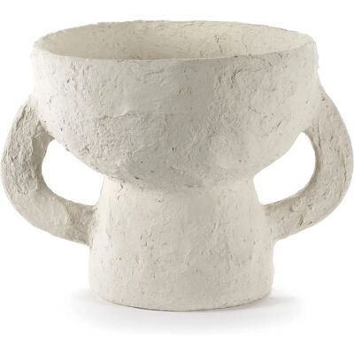 Vaso Terra Serax - Ø 23 x H 22,5 cm - Bianco Vaso Terra Serax - Ø 23 x H 22,5 cm - Bianco