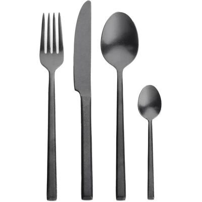 Serax - Pure by Pascale Naessens Bestikksett - 24 deler - Svart Serax - Pure by Pascale Naessens Bestikksett - 24 deler - Svart