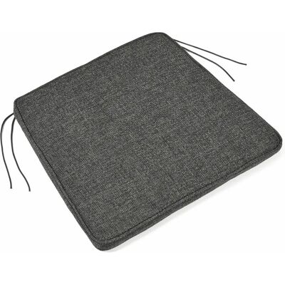 Coussin pour Chaise August - Utilisation extérieure - Noir - Publicité Coussin pour Chaise August - Utilisation extérieure - Noir - Publicité