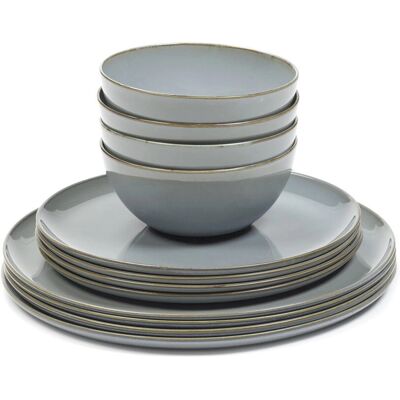 Serax - Terres de rêves - Bleu fumé - Dinnerware set - Publicité Serax - Terres de rêves - Bleu fumé - Dinnerware set - Publicité