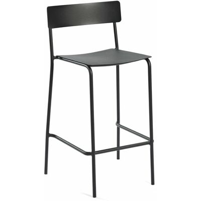 Serax August Tabouret en aluminium noir - Publicité Serax August Tabouret en aluminium noir - Publicité