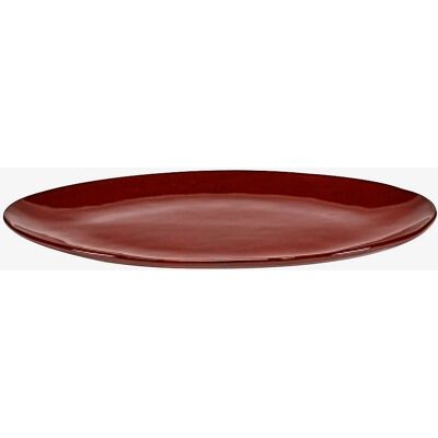 Serax Oval tallerken - Håndlaget keramisk servise - Rosa detalj - Servise Serax Oval tallerken - Håndlaget keramisk servise - Rosa detalj - Servise
