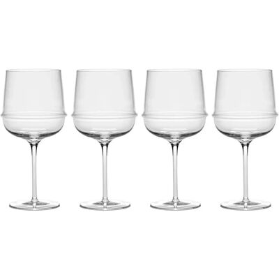Serax Dune Rødvinsglass Sett - Kelly Wearstler - 4 stk Serax Dune Rødvinsglass Sett - Kelly Wearstler - 4 stk