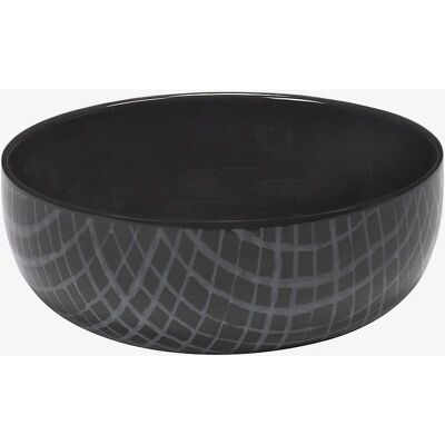 Kelly Wearstler Zuma porselensskål - 19,5 cm - Pacific / grå - 2 stk Kelly Wearstler Zuma porselensskål - 19,5 cm - Pacific / grå - 2 stk