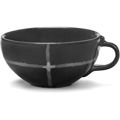 Serax Zuma Porcelæn Kaffekop Sæt - Grå - 4 stk Serax Zuma Porcelæn Kaffekop Sæt - Grå - 4 stk