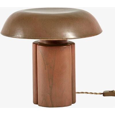 Serax Oliver Bordlampe - Rustikalt Charme - Stentøj - Varm Oker Finish Serax Oliver Bordlampe - Rustikalt Charme - Stentøj - Varm Oker Finish