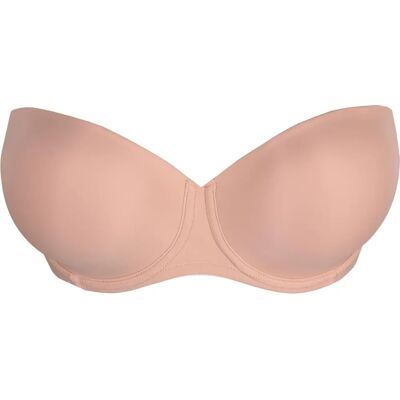 Prima Donna Figuras Padded Strapless BH - Braun Rose - Bralette Prima Donna Figuras Padded Strapless BH - Braun Rose - Bralette