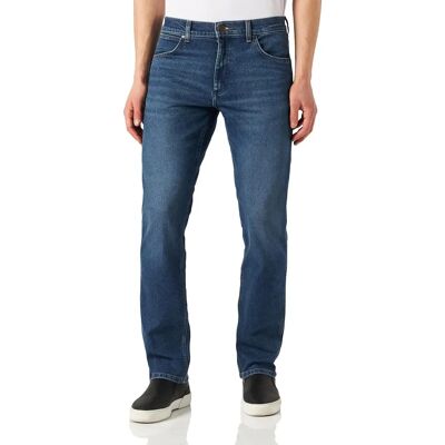 Wrangler Greensboro Niebieskie Rozciągliwe Dżinsy - Dżinsy Wrangler Greensboro Niebieskie Rozciągliwe Dżinsy - Dżinsy