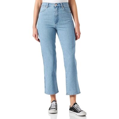 Wrangler Wild West Bluestone Hochtaillierte Jeans - Jeans Wrangler Wild West Bluestone Hochtaillierte Jeans - Jeans