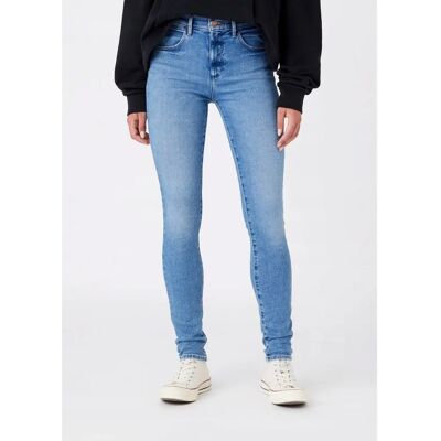 Dżinsy Wrangler W27H4741G z wysokim stanem - Dżinsy Dżinsy Wrangler W27H4741G z wysokim stanem - Dżinsy