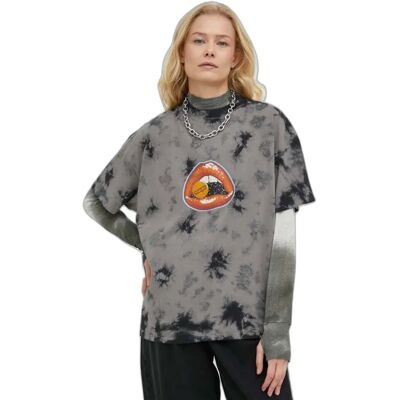WRANGLER XS T-shirt Noir Ajusté Décontracté - T-shirt - Publicité WRANGLER XS T-shirt Noir Ajusté Décontracté - T-shirt - Publicité