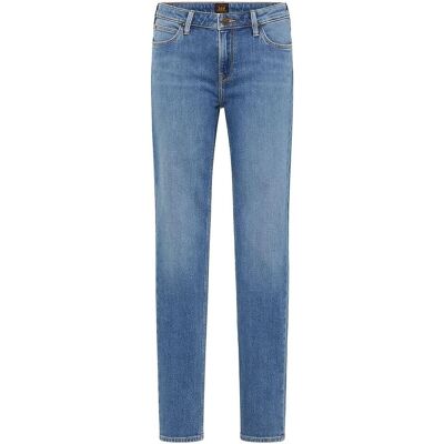 Lee Jeans Modrá - Velikost 26/33 - Žena - Džíny Lee Jeans Modrá - Velikost 26/33 - Žena - Džíny
