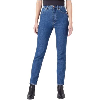 Jeans Wrangler Raincloud o wysokim stanie i slim fit - Jeans Jeans Wrangler Raincloud o wysokim stanie i slim fit - Jeans