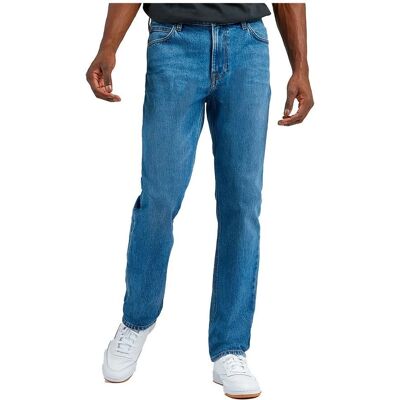 Lee - West Into The Blue Worn Dżinsy - Niebieski - W33 / L34 Lee - West Into The Blue Worn Dżinsy - Niebieski - W33 / L34