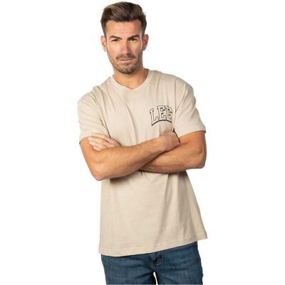 Lee T-shirt oxford tan - Maglietta Lee T-shirt oxford tan - Maglietta