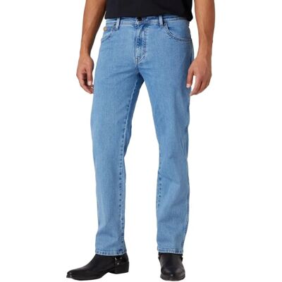 Wrangler Texas Authentieke Rechte Pasvorm Jeans (W121HRZ93) blauw Wrangler Texas Authentieke Rechte Pasvorm Jeans (W121HRZ93) blauw