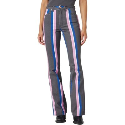 Wrangler W2h3xt45m Högmidjade klassiska jeans - Jeans Wrangler W2h3xt45m Högmidjade klassiska jeans - Jeans