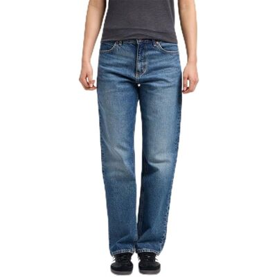 Lee Rider Classic Proste Spodnie - Jeans Lee Rider Classic Proste Spodnie - Jeans