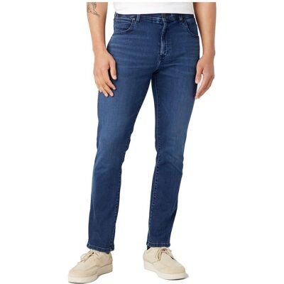 Wrangler Larston Wąski Krój Dżinsy - Dżinsy Wrangler Larston Wąski Krój Dżinsy - Dżinsy