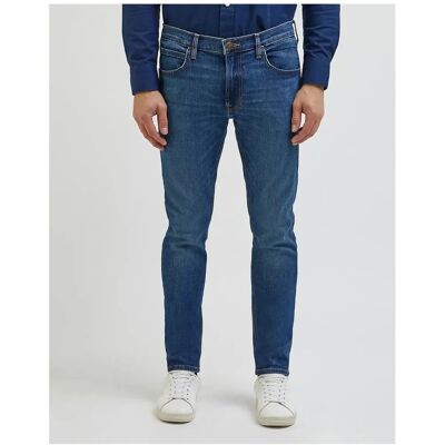 Lee L719AKA39 Wąskie Jeansi Niebieskie - Jeans Lee L719AKA39 Wąskie Jeansi Niebieskie - Jeans