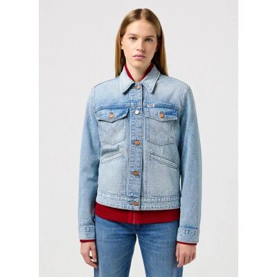 Kurtka jeansowa Heritage Wrangler - L Kobieta Kurtka jeansowa Heritage Wrangler - L Kobieta