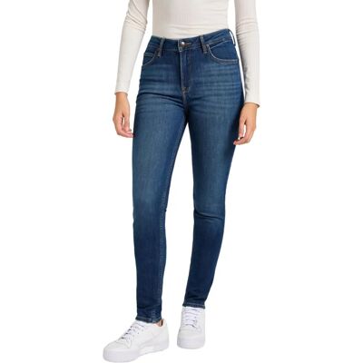 Jeans Scarlett High Niebieskie - Kobiety Jeans Scarlett High Niebieskie - Kobiety