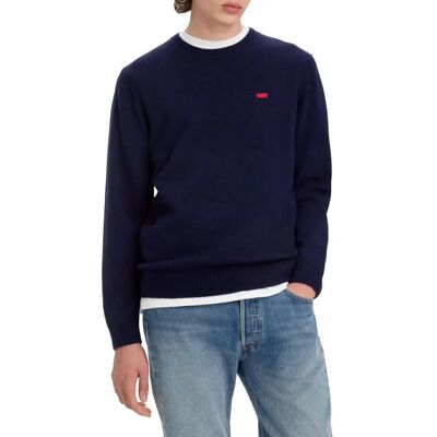 Levi's Original Housemark Tröja (A4320) - mörkblå Levi's Original Housemark Tröja (A4320) - mörkblå