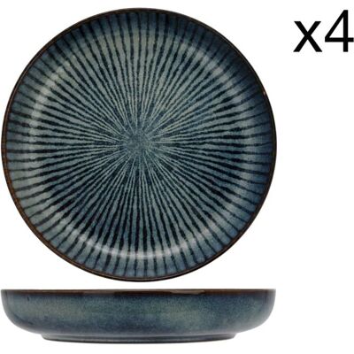Cosy & Trendy - Atlantis - Rayé bleu - Deep Plate - Publicité Cosy & Trendy - Atlantis - Rayé bleu - Deep Plate - Publicité